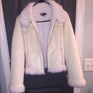 Bebe Faux Fur Jacket